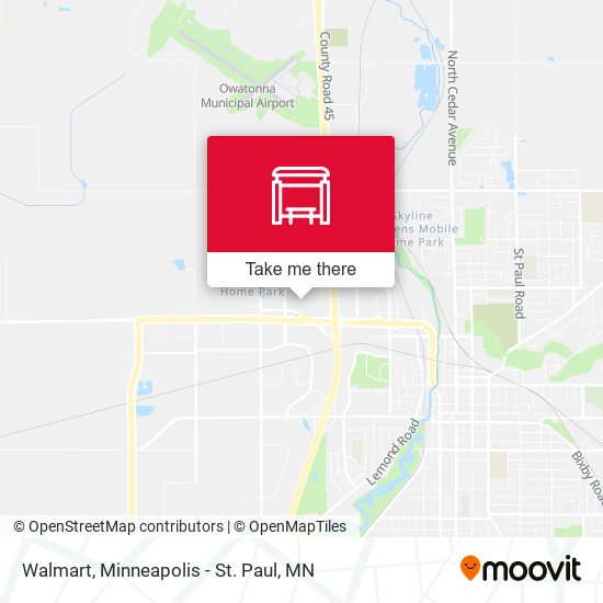 Walmart map