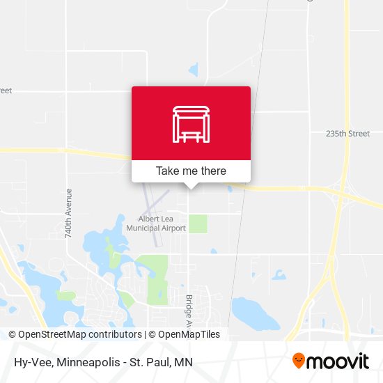 Mapa de Hy-Vee