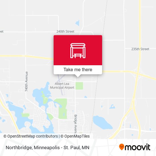 Mapa de Northbridge
