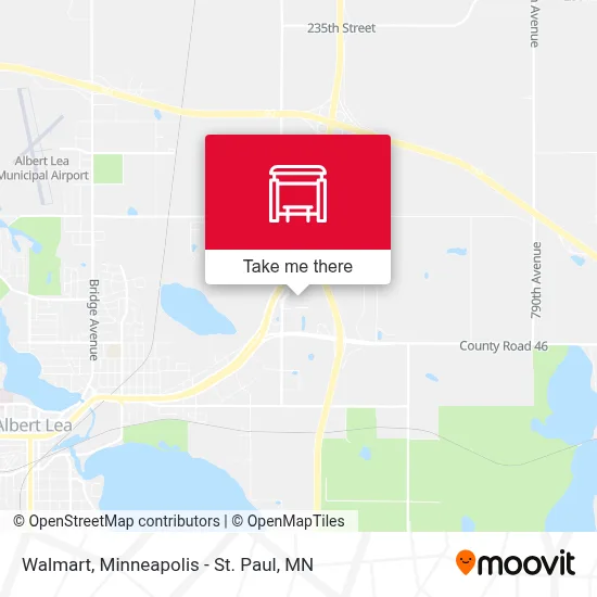 Walmart map