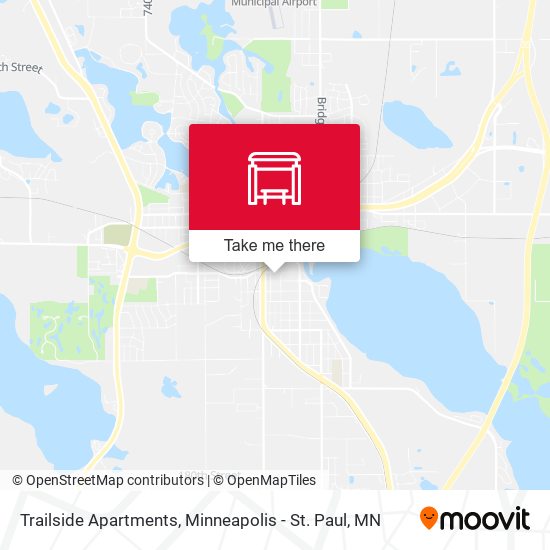 Mapa de Trailside Apartments