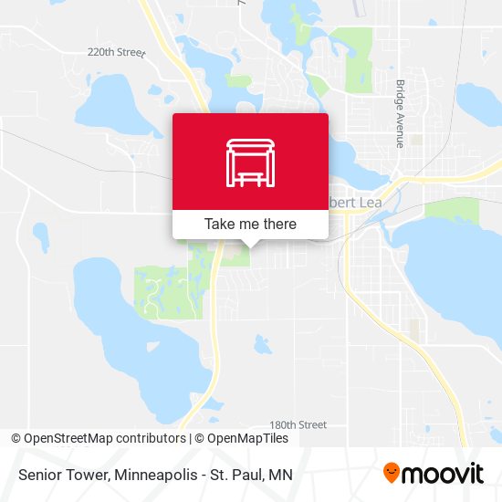 Senior Tower map