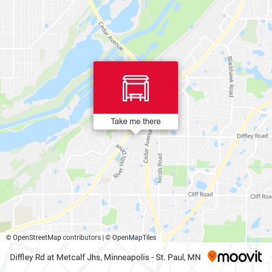 Mapa de Diffley Rd at Metcalf Jhs