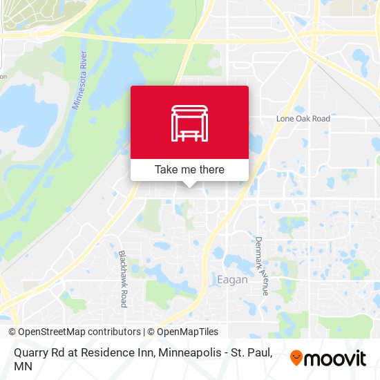 Quarry Rd at Residence Inn map
