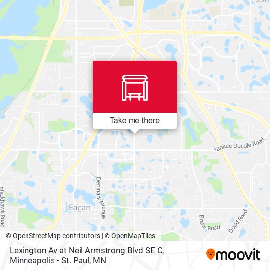 Lexington Av at Neil Armstrong Blvd SE C map
