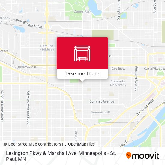 Mapa de Lexington Pkwy & Marshall Ave