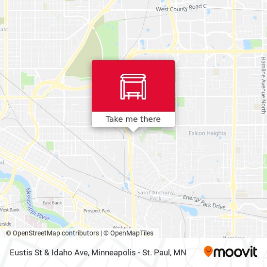 Eustis St & Idaho Ave map