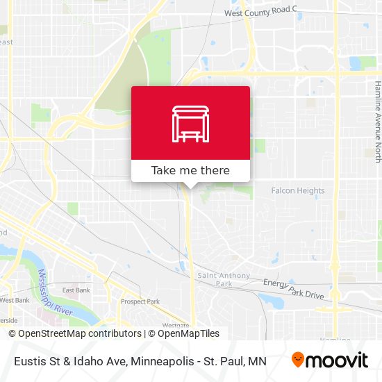 Eustis St & Idaho Ave map
