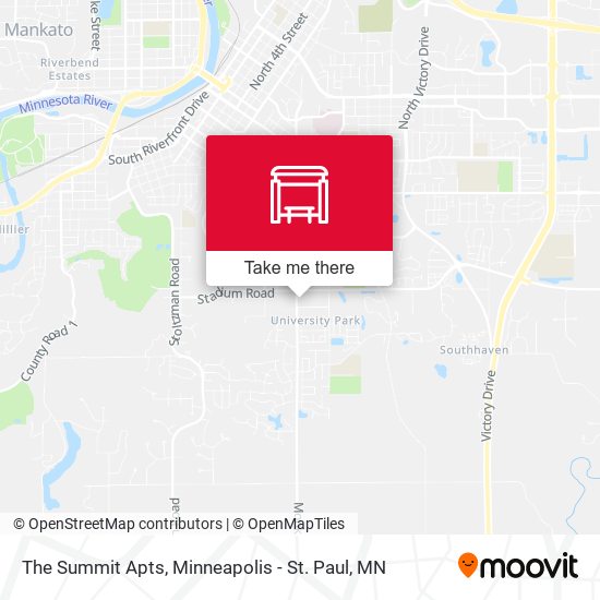 The Summit Apts map
