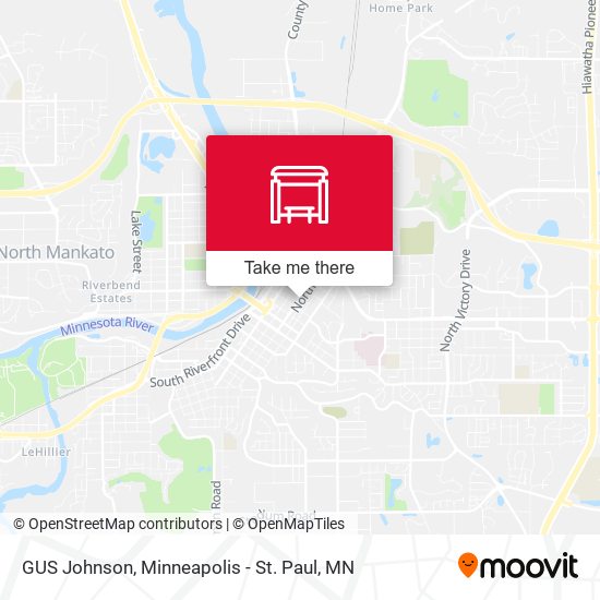 GUS Johnson map