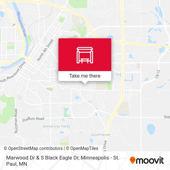 Marwood Dr & S Black Eagle Dr map