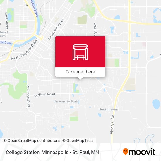 College Station map