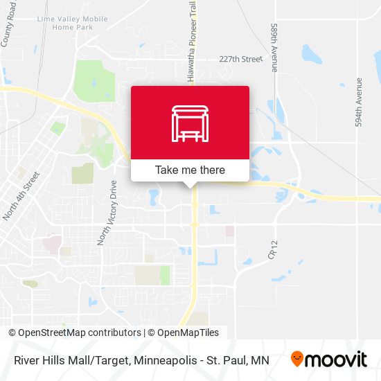 Mapa de River Hills Mall/Target