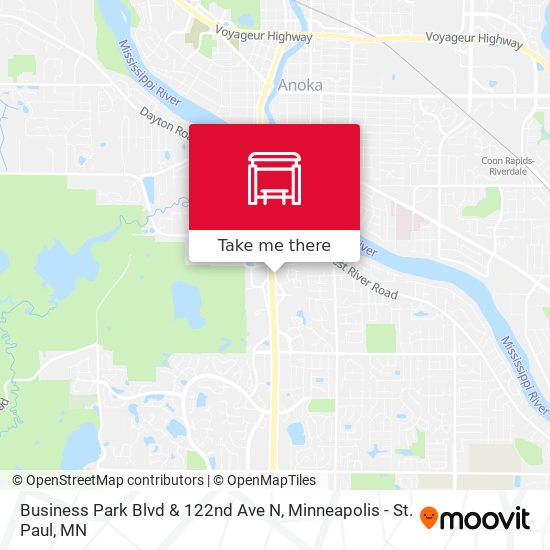 Business Park Blvd & 122nd Ave N map
