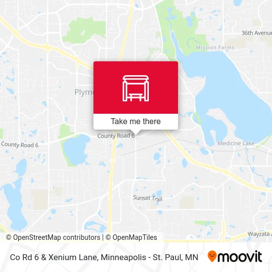 Co Rd 6 & Xenium Lane map