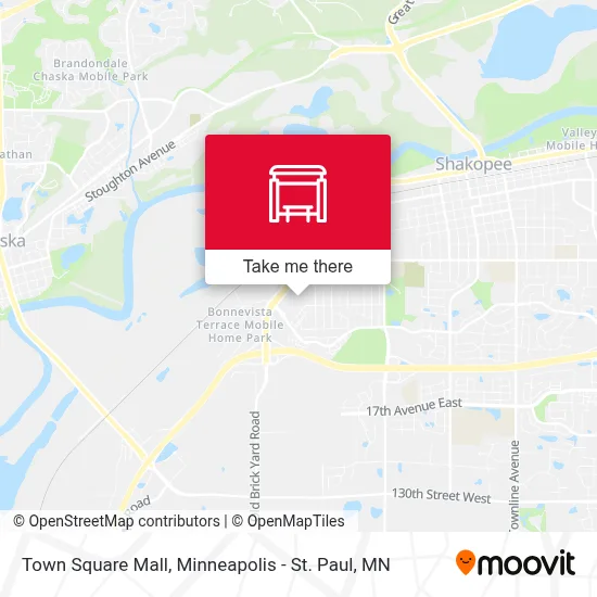 Town Square Mall map