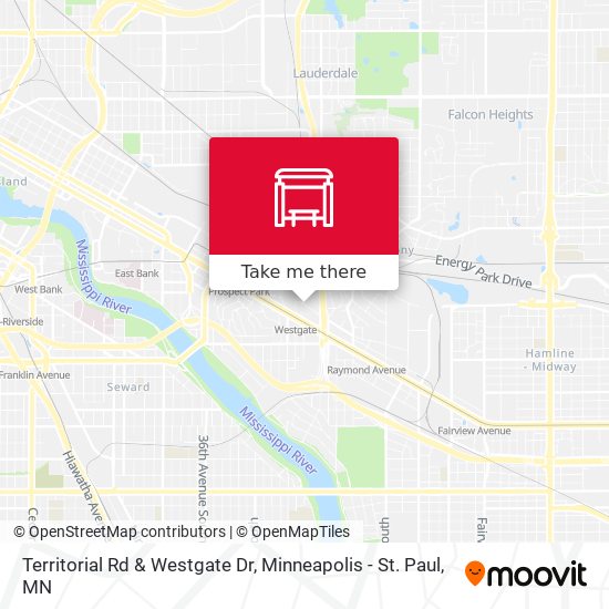 Territorial Rd & Westgate Dr map