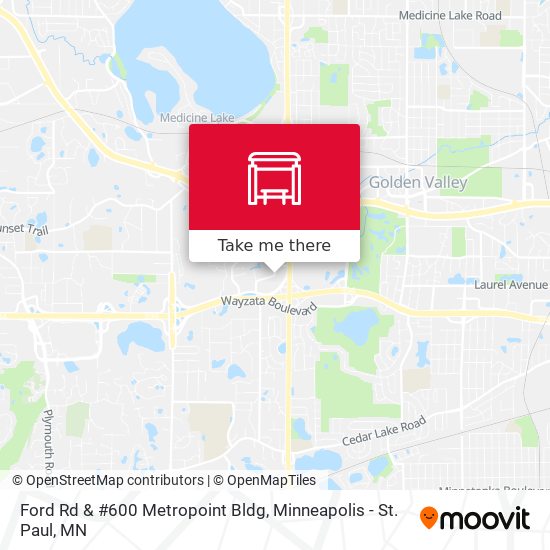 Mapa de Ford Rd & #600 Metropoint Bldg