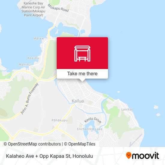 Kalaheo Ave + Opp Kapaa St map