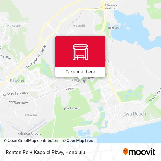 Renton Rd + Kapolei Pkwy map