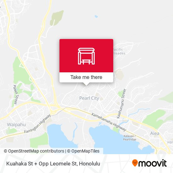 Kuahaka St + Opp Leomele St map