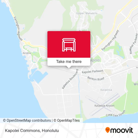 Kapolei Commons map