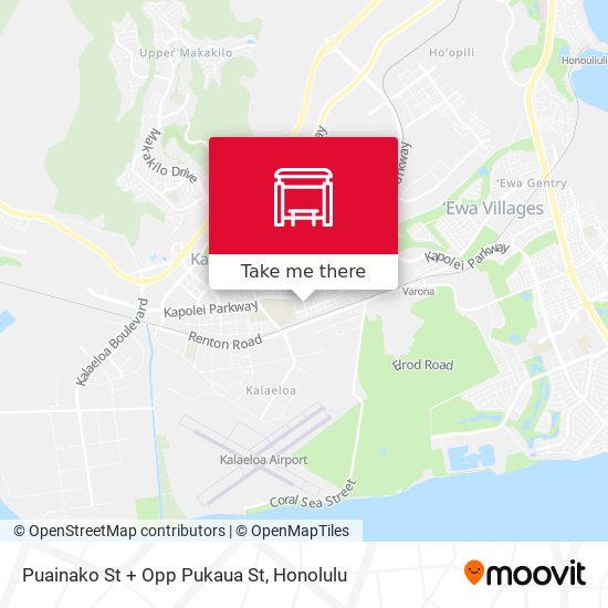 Puainako St + Opp Pukaua St map