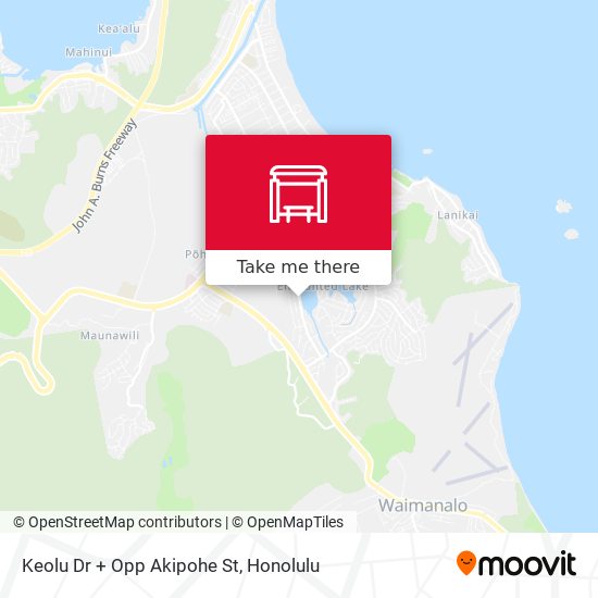 Keolu Dr + Opp Akipohe St map