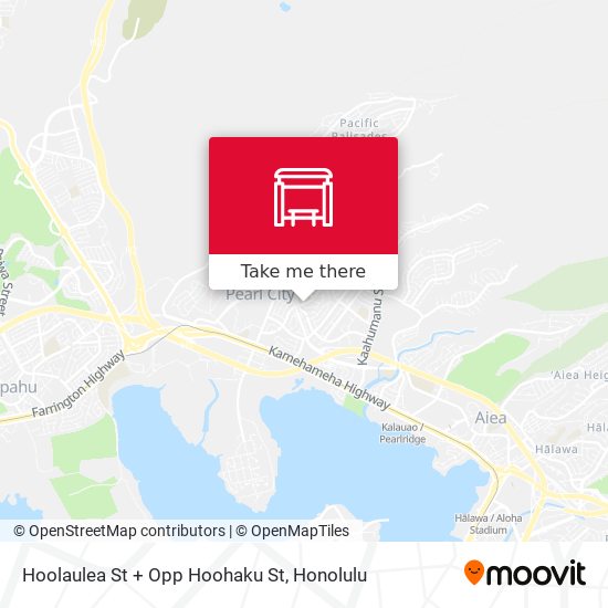 Hoolaulea St + Opp Hoohaku St map
