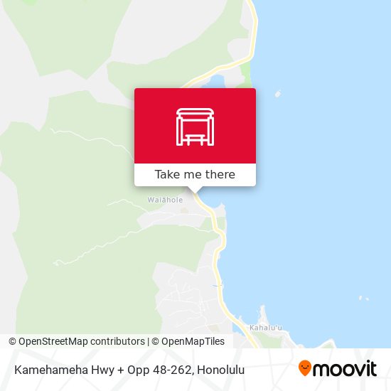 Mapa de Kamehameha Hwy + Opp 48-262