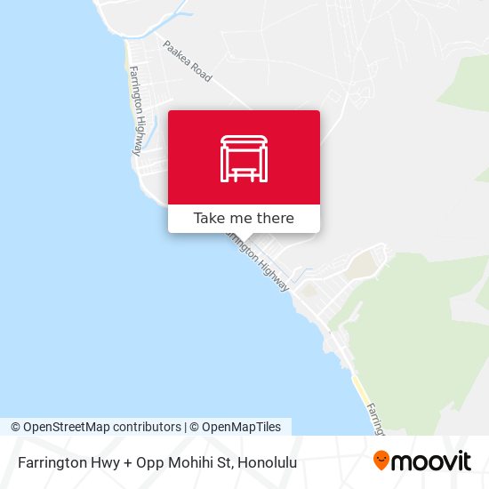 Farrington Hwy + Opp Mohihi St map