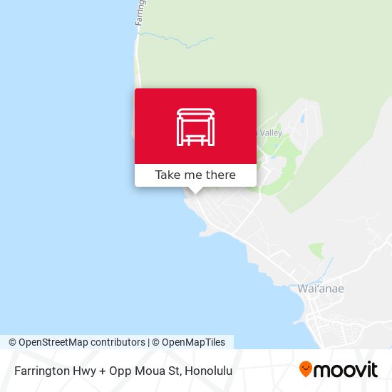 Farrington Hwy + Opp Moua St map