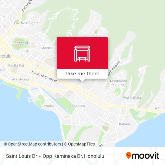 Saint Louis Dr + Opp Kaminaka Dr map