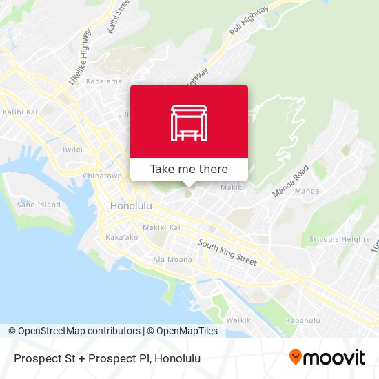 Mapa de Prospect St + Prospect Pl