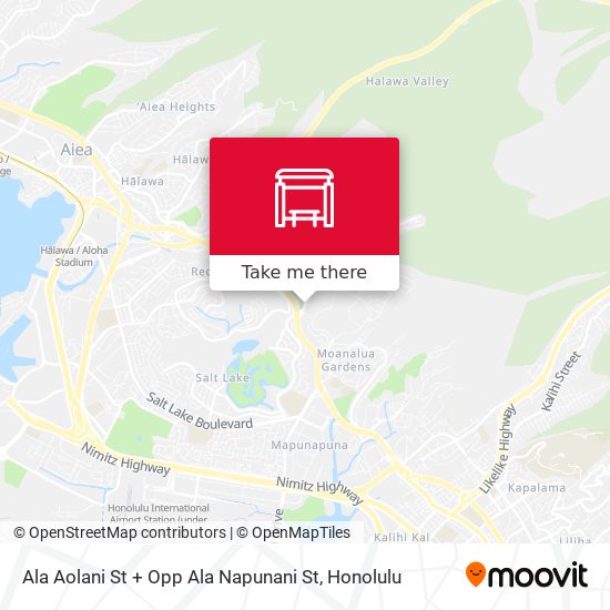 Ala Aolani St + Opp Ala Napunani St map