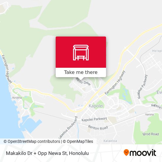 Mapa de Makakilo Dr + Opp Newa St