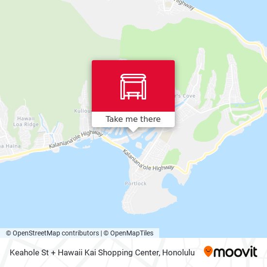 Mapa de Keahole St + Hawaii Kai Shopping Center