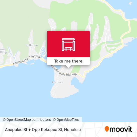 Mapa de Anapalau St + Opp Kekupua St