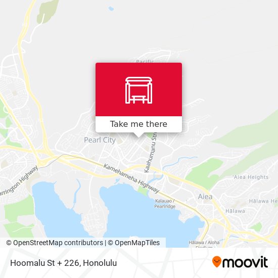 Mapa de Hoomalu St + 226