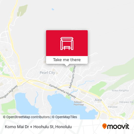 Mapa de Komo Mai Dr + Hoohulu St