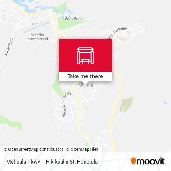 Meheula Pkwy + Hikikaulia St map