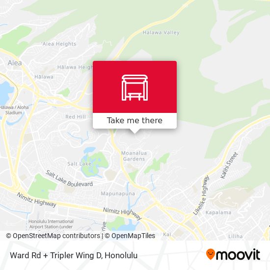 Mapa de Ward Rd + Tripler Wing D