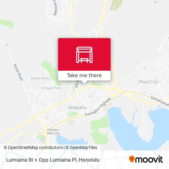 Lumiaina St + Opp Lumiaina Pl map