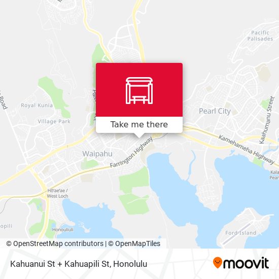 Kahuanui St + Kahuapili St map