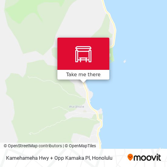 Kamehameha Hwy + Opp Kamaka Pl map