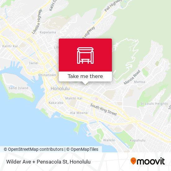 Mapa de Wilder Ave + Pensacola St