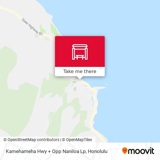 Kamehameha Hwy + Opp Naniloa Lp map