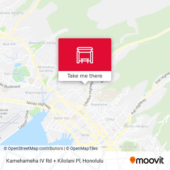 Mapa de Kamehameha IV Rd + Kilolani Pl