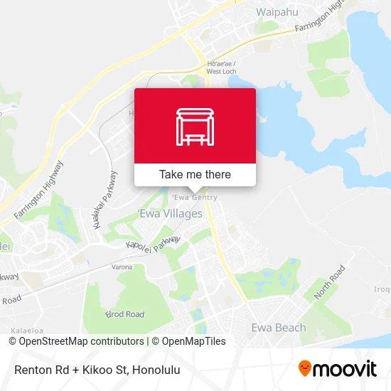 Renton Rd + Kikoo St map