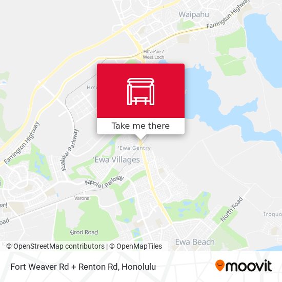 Mapa de Fort Weaver Rd + Renton Rd